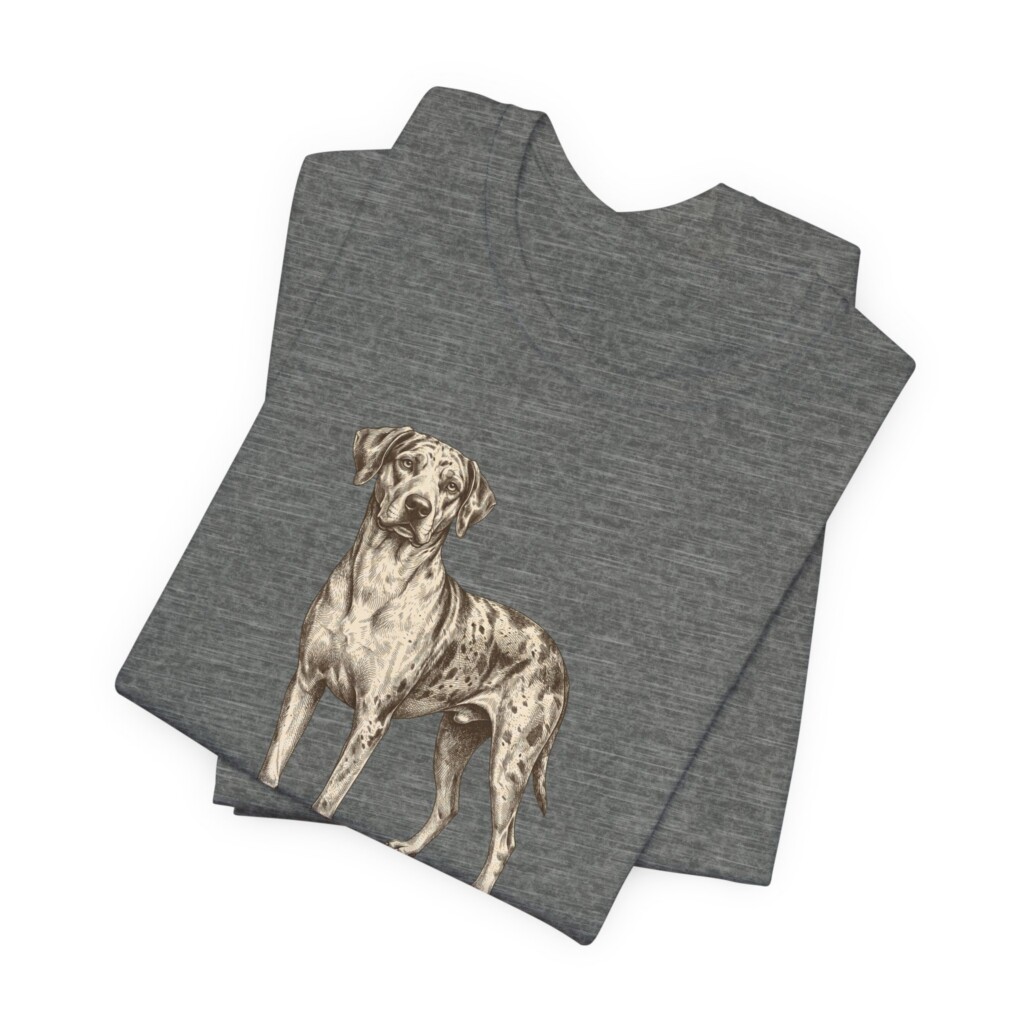 Catahoula Leopard Dog Dad Shirt, Vintage Dog Sketch Tee, Dog Dad Gift Catahoula Leopard Dog Dad Shirt, Vintage Dog Sketch Tee, Dog Dad Gift