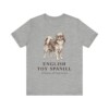 English Toy Spaniel Latin Shirt, Vintage Dog Sketch Tee, Dog Latin Gift