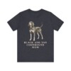 Black and Tan Coonhound Mom Shirt, Vintage Dog Sketch Tee, Dog Mom Gift