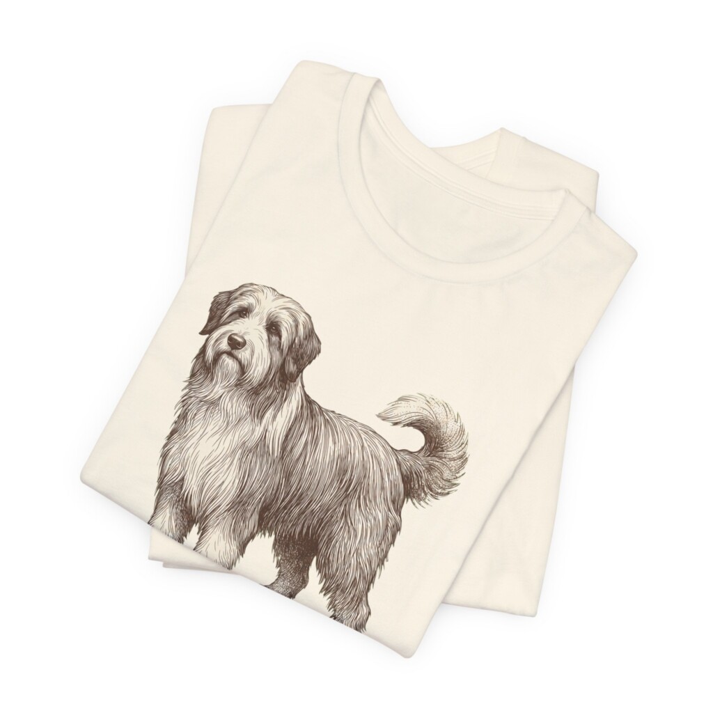 Bearded Collie Mom Shirt, Vintage Dog Sketch Tee, Dog Mom Gift Bearded Collie Mom Shirt, Vintage Dog Sketch Tee, Dog Mom Gift