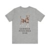 German Pinscher Dad Shirt, Vintage Dog Sketch Tee, Dog Dad Gift