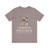 German Pinscher Latin Shirt, Vintage Dog Sketch Tee, Dog Latin Gift