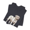 Dogue de Bordeaux Humor Shirt, Vintage Dog Sketch Tee, Dog Humor Gift
