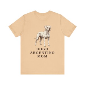 Dogo Argentino Mom Shirt, Vintage Dog Sketch Tee, Dog Mom Gift