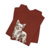 Chorkie Dad Shirt, Vintage Dog Sketch Tee, Dog Dad Gift