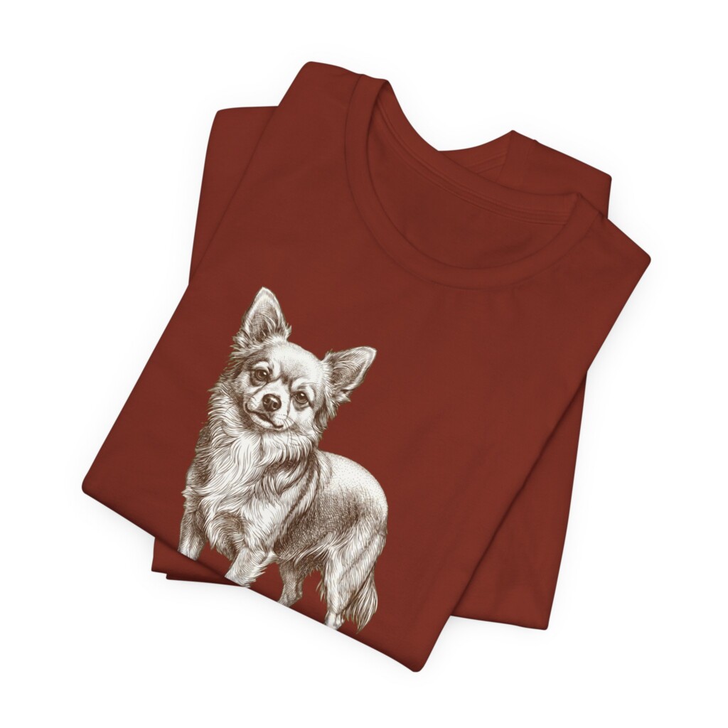 Chorkie Dad Shirt, Vintage Dog Sketch Tee, Dog Dad Gift