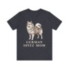 German Spitz Mom Shirt, Vintage Dog Sketch Tee, Dog Mom Gift