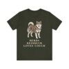 Finnish Lapphund Humor Shirt, Vintage Dog Sketch Tee, Dog Humor Gift