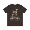 German Pinscher Latin Shirt, Vintage Dog Sketch Tee, Dog Latin Gift