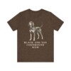 Black and Tan Coonhound Mom Shirt, Vintage Dog Sketch Tee, Dog Mom Gift