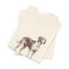 American Foxhound Latin Shirt, Vintage Dog Sketch Tee, Dog Latin Gift