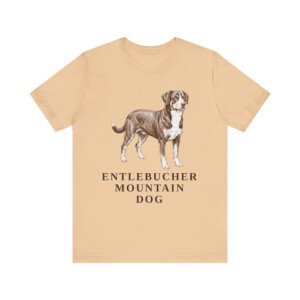 Entlebucher Mountain Dog Shirt, Vintage Dog Sketch Tee, Dog Lover Gift