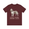 Grand Basset Griffon Vendeen Humor Shirt, Vintage Dog Sketch Tee, Dog Humor Gift