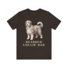 Bearded Collie Dad Shirt, Vintage Dog Sketch Tee, Dog Dad Gift
