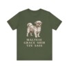 Mal-Shi Humor Shirt, Vintage Dog Sketch Tee, Dog Humor Gift Mal-Shi Humor Shirt, Vintage Dog Sketch Tee, Dog Humor Gift