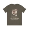 English Toy Spaniel Latin Shirt, Vintage Dog Sketch Tee, Dog Latin Gift