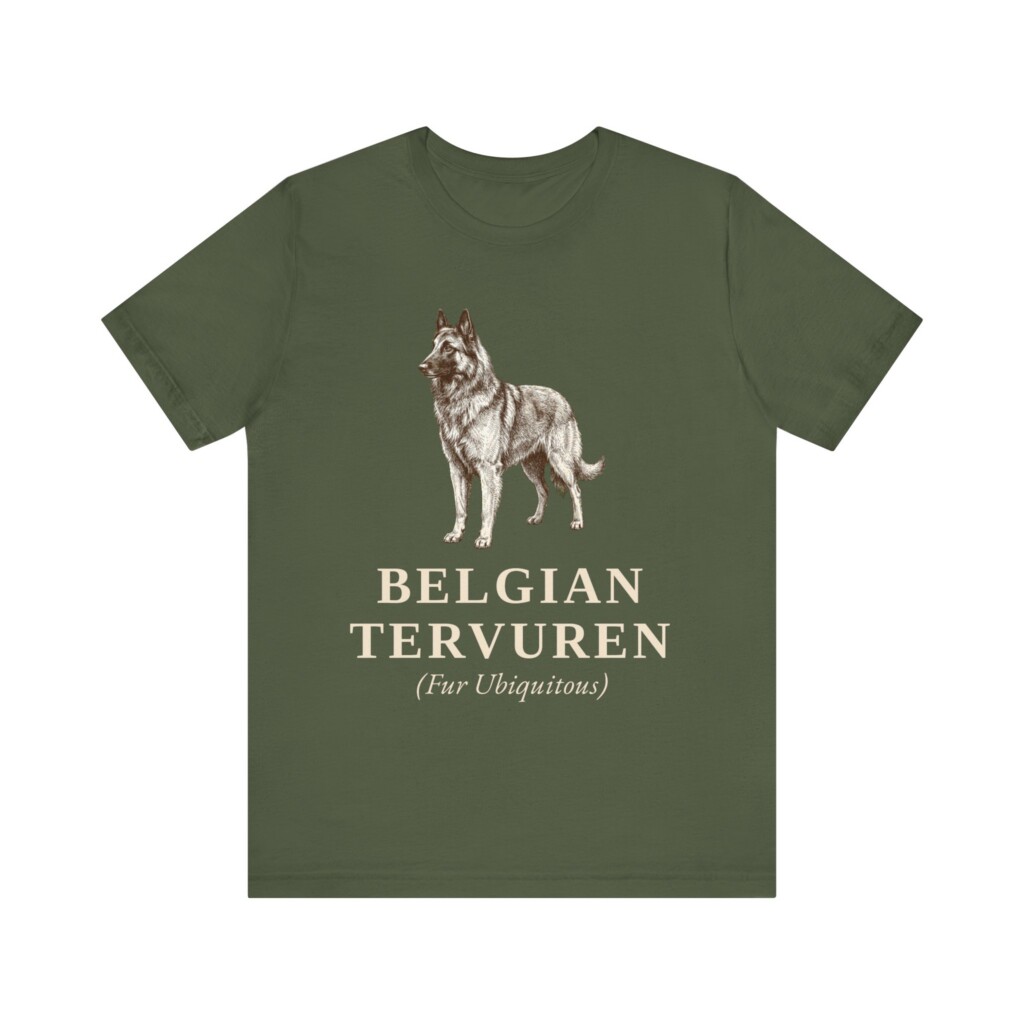 Belgian Tervuren Latin Shirt, Vintage Dog Sketch Tee, Dog Latin Gift Belgian Tervuren Latin Shirt, Vintage Dog Sketch Tee, Dog Latin Gift