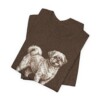 Mal-Shi Humor Shirt, Vintage Dog Sketch Tee, Dog Humor Gift Mal-Shi Humor Shirt, Vintage Dog Sketch Tee, Dog Humor Gift