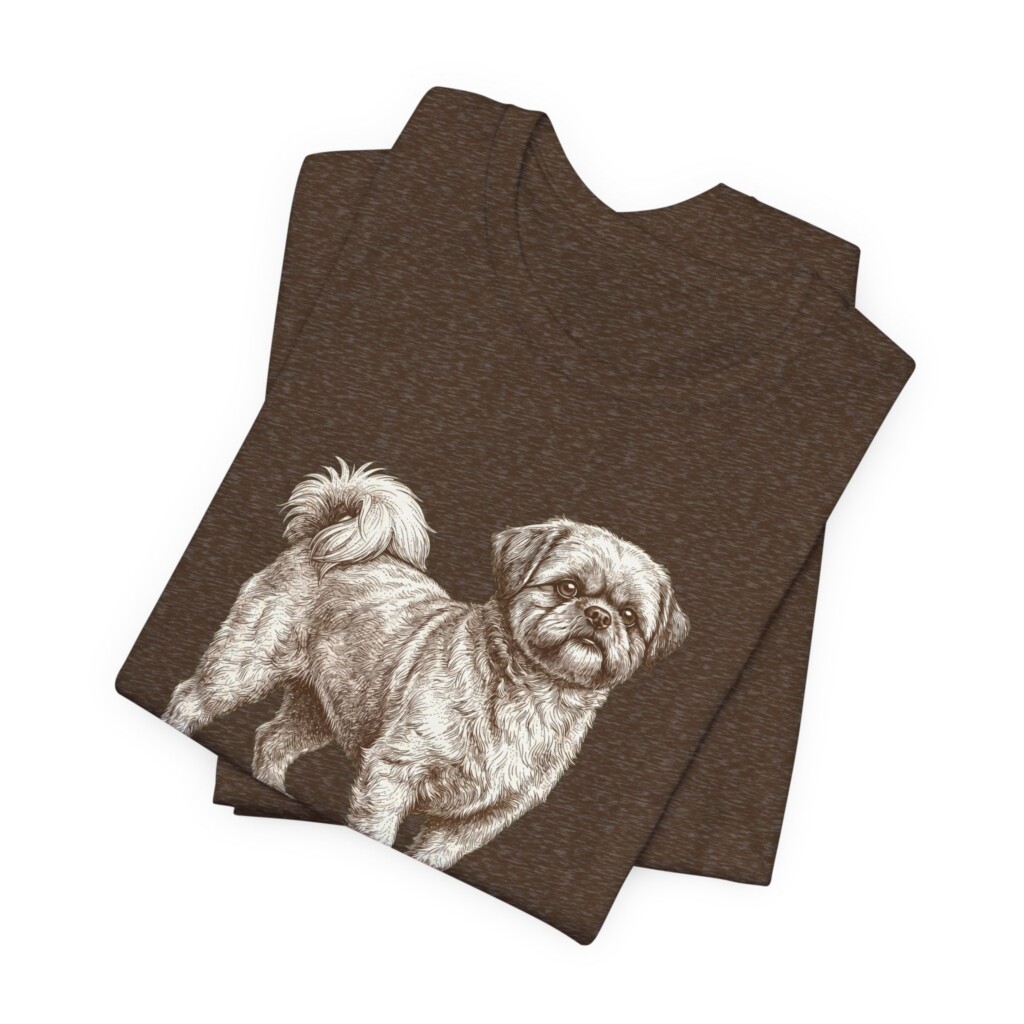 Mal-Shi Humor Shirt, Vintage Dog Sketch Tee, Dog Humor Gift Mal-Shi Humor Shirt, Vintage Dog Sketch Tee, Dog Humor Gift