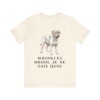 Dogue de Bordeaux Humor Shirt, Vintage Dog Sketch Tee, Dog Humor Gift