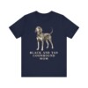 Black and Tan Coonhound Mom Shirt, Vintage Dog Sketch Tee, Dog Mom Gift