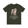 English Toy Spaniel Mom Shirt, Vintage Dog Sketch Tee, Dog Mom Gift