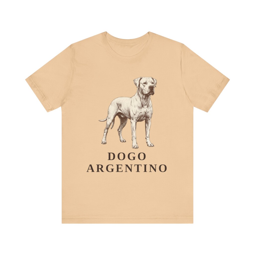 Dogo Argentino Shirt, Vintage Dog Sketch Tee, Dog Lover Gift