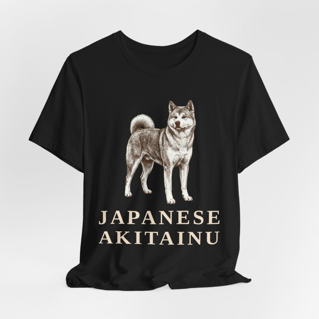 Japanese Akitainu Shirt, Vintage Dog Sketch Tee, Dog Lover Gift Japanese Akitainu Shirt, Vintage Dog Sketch Tee, Dog Lover Gift
