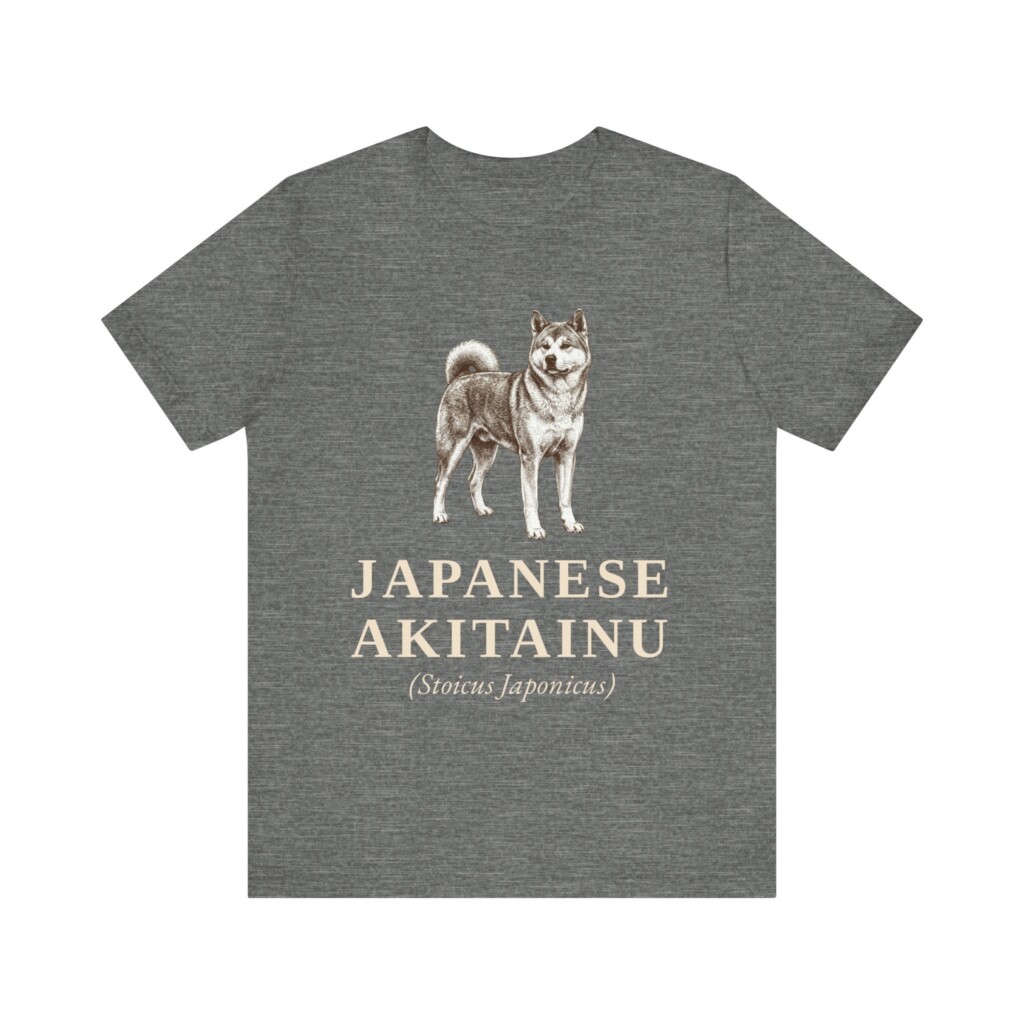 Japanese Akitainu Latin Shirt, Vintage Dog Sketch Tee, Dog Latin Gift Japanese Akitainu Latin Shirt, Vintage Dog Sketch Tee, Dog Latin Gift