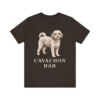 Cavachon Dad Shirt, Vintage Dog Sketch Tee, Dog Dad Gift