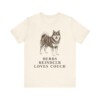 Finnish Lapphund Humor Shirt, Vintage Dog Sketch Tee, Dog Humor Gift