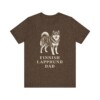 Finnish Lapphund Dad Shirt, Vintage Dog Sketch Tee, Dog Dad Gift Finnish Lapphund Dad Shirt, Vintage Dog Sketch Tee, Dog Dad Gift