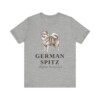 German Spitz Latin Shirt, Vintage Dog Sketch Tee, Dog Latin Gift