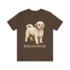 Bolognese Shirt, Vintage Dog Sketch Tee, Dog Lover Gift