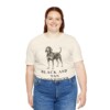 Black and Tan Coonhound Latin Shirt, Vintage Dog Sketch Tee, Dog Latin Gift