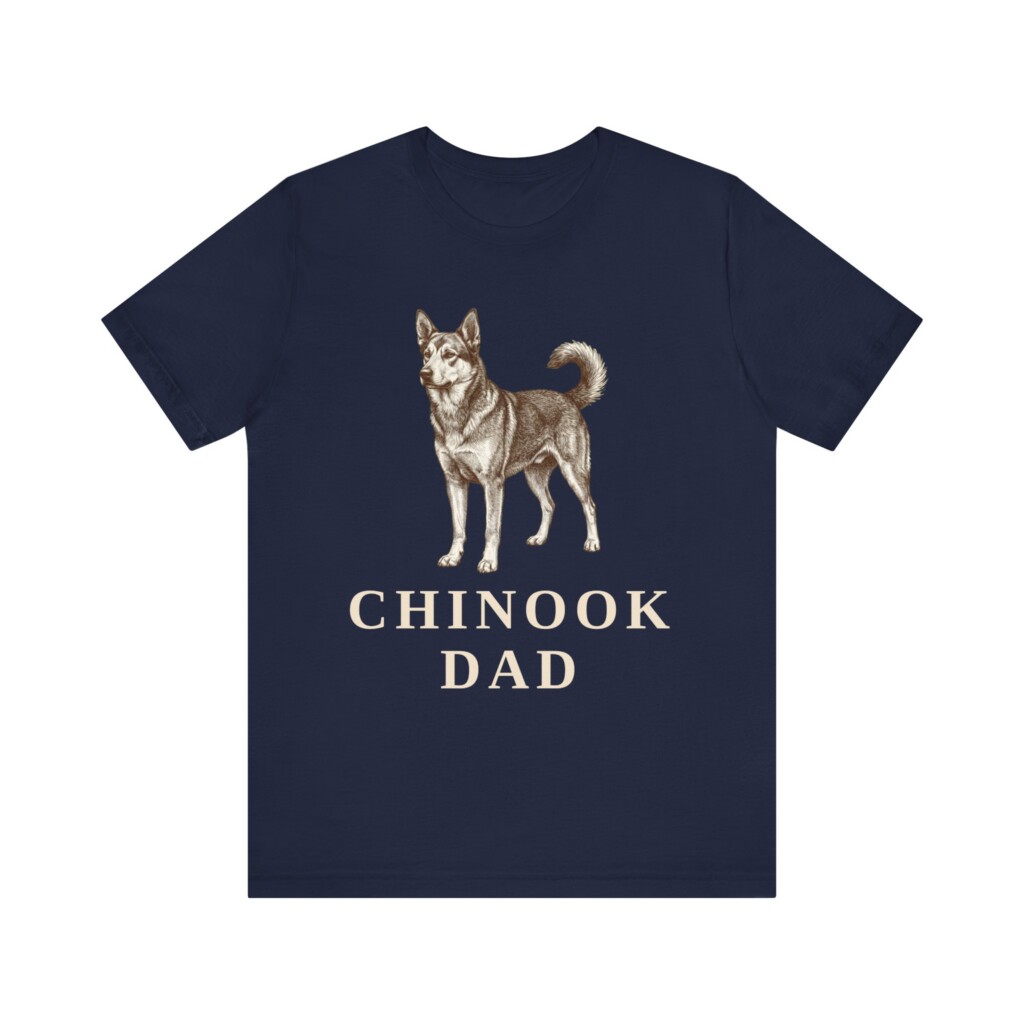 Chinook Dad Shirt, Vintage Dog Sketch Tee, Dog Dad Gift Chinook Dad Shirt, Vintage Dog Sketch Tee, Dog Dad Gift