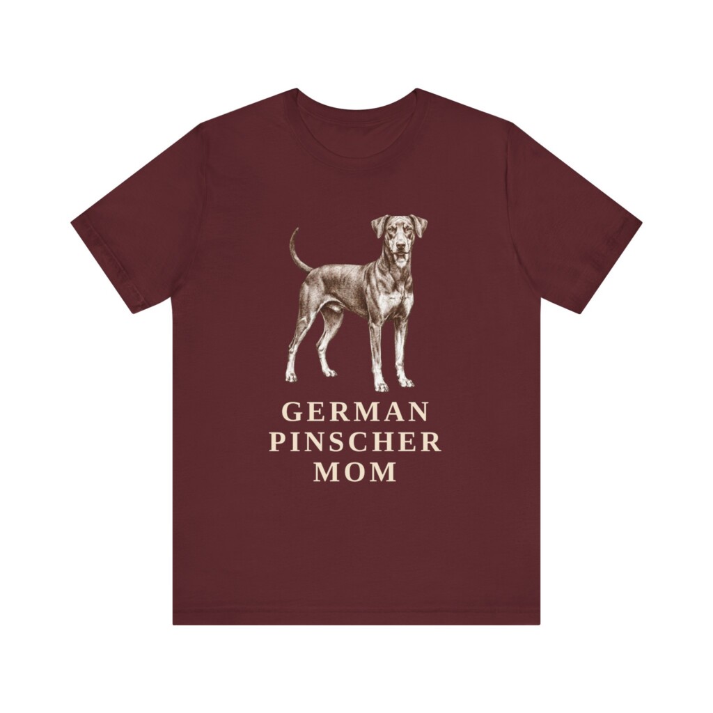 German Pinscher Mom Shirt, Vintage Dog Sketch Tee, Dog Mom Gift German Pinscher Mom Shirt, Vintage Dog Sketch Tee, Dog Mom Gift