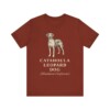 Catahoula Leopard Dog Latin Shirt, Vintage Dog Sketch Tee, Dog Latin Gift
