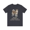 Finnish Lapphund Humor Shirt, Vintage Dog Sketch Tee, Dog Humor Gift