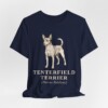 Tenterfield Terrier Latin Shirt, Vintage Dog Sketch Tee, Dog Latin Gift