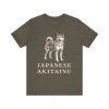 Japanese Akitainu Shirt, Vintage Dog Sketch Tee, Dog Lover Gift Japanese Akitainu Shirt, Vintage Dog Sketch Tee, Dog Lover Gift