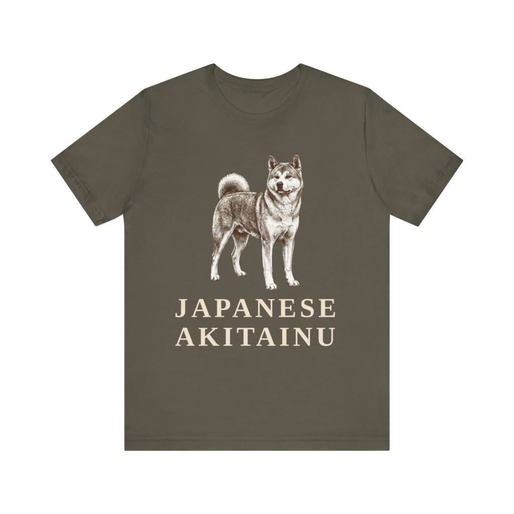 Japanese Akitainu Shirt, Vintage Dog Sketch Tee, Dog Lover Gift Japanese Akitainu Shirt, Vintage Dog Sketch Tee, Dog Lover Gift