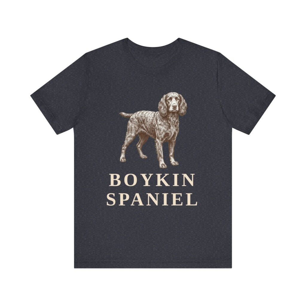 Boykin Spaniel Shirt, Vintage Dog Sketch Tee, Dog Lover Gift