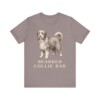 Bearded Collie Dad Shirt, Vintage Dog Sketch Tee, Dog Dad Gift