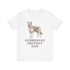 Gerberian Shepsky Dad Shirt, Vintage Dog Sketch Tee, Dog Dad Gift Gerberian Shepsky Dad Shirt, Vintage Dog Sketch Tee, Dog Dad Gift