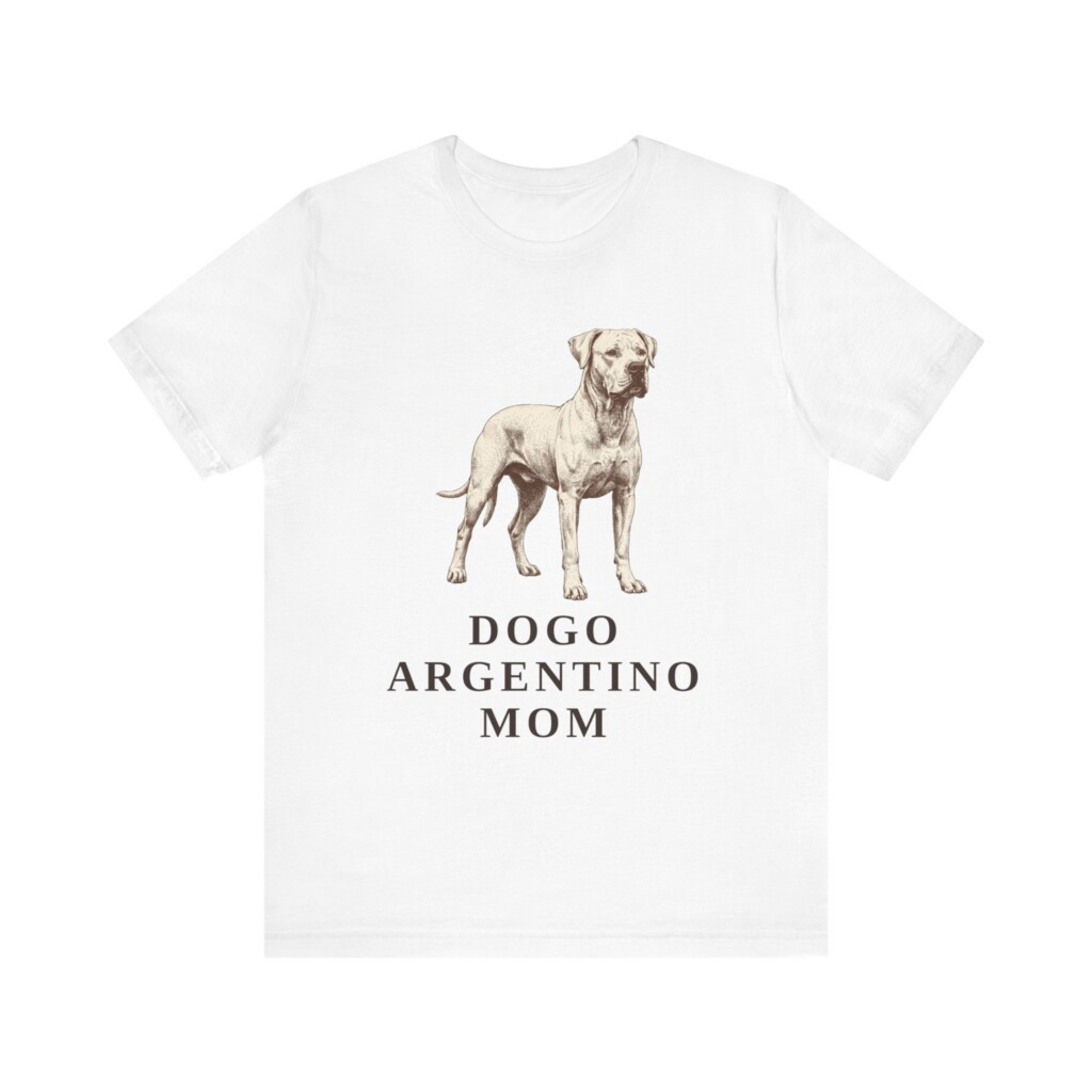 Dogo Argentino Mom Shirt, Vintage Dog Sketch Tee, Dog Mom Gift Dogo Argentino Mom Shirt, Vintage Dog Sketch Tee, Dog Mom Gift