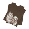 German Spitz Mom Shirt, Vintage Dog Sketch Tee, Dog Mom Gift