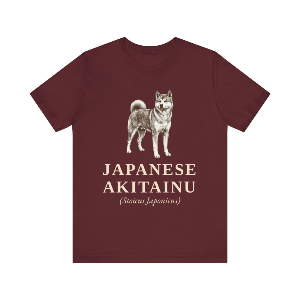Japanese Akitainu Latin Shirt, Vintage Dog Sketch Tee, Dog Latin Gift Japanese Akitainu Latin Shirt, Vintage Dog Sketch Tee, Dog Latin Gift