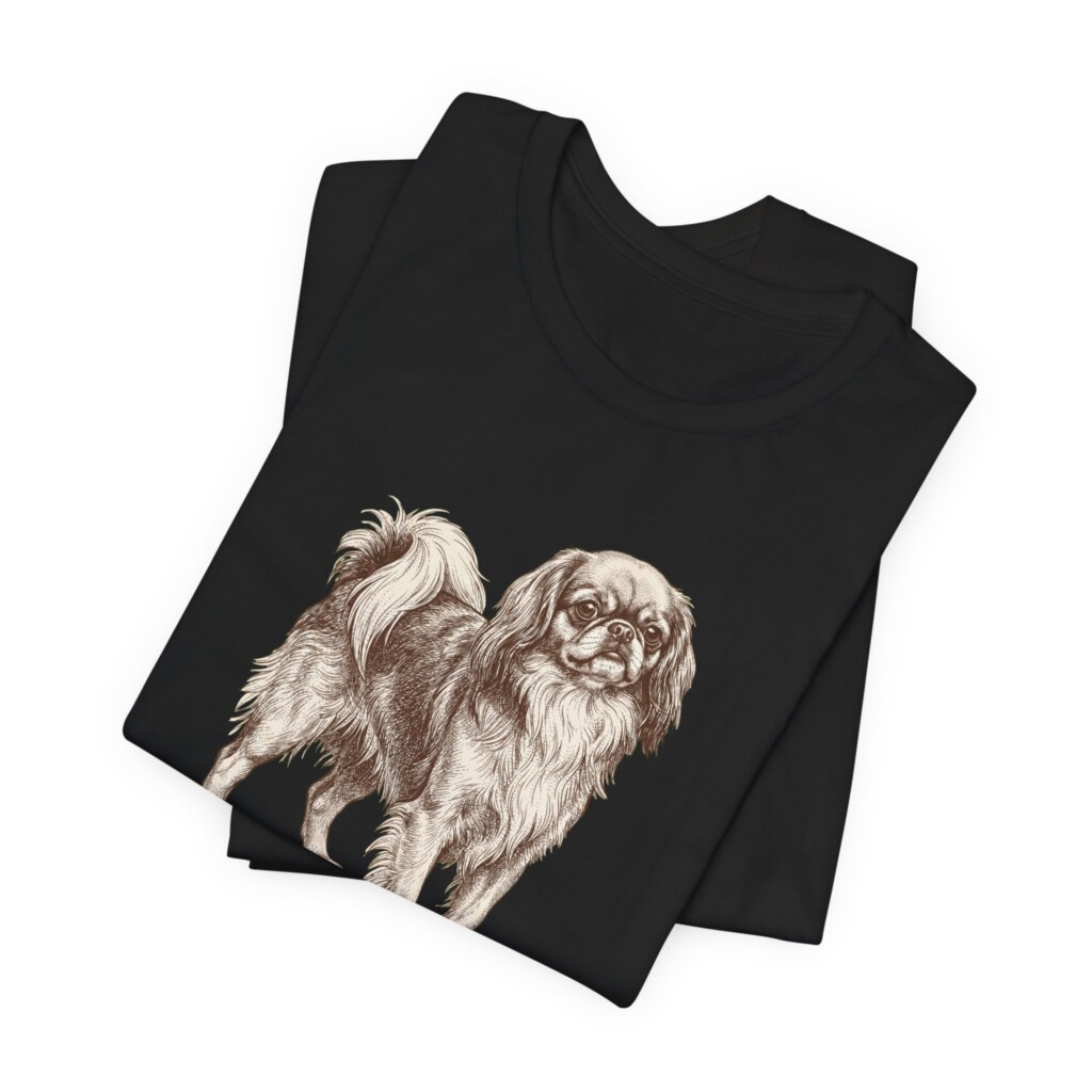 English Toy Spaniel Mom Shirt, Vintage Dog Sketch Tee, Dog Mom Gift