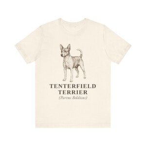Tenterfield Terrier Latin Shirt, Vintage Dog Sketch Tee, Dog Latin Gift Tenterfield Terrier Latin Shirt, Vintage Dog Sketch Tee, Dog Latin Gift